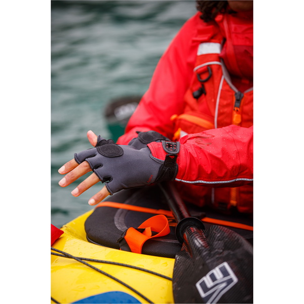 2026 Palm Clutch 2mm Neoprene Short Finger Gloves 12333 - Jet Grey